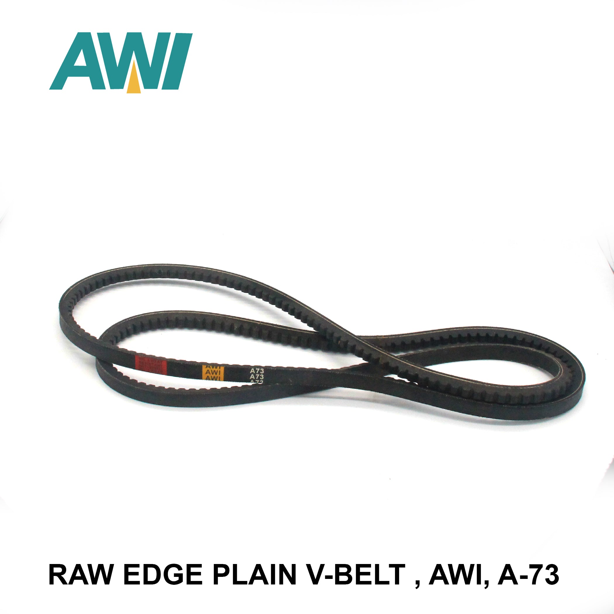 AWI Raw Edge Plain V-Belt (REMF), A-73