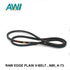 AWI Raw Edge Plain V-Belt (REMF), A-73