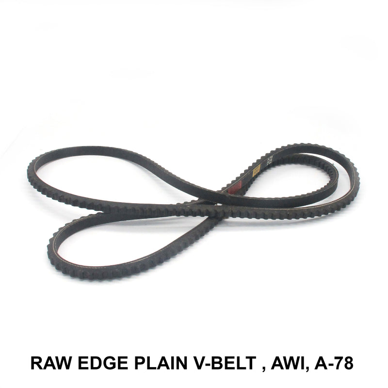 AWI Raw Edge Plain V-Belt (REMF), A-78