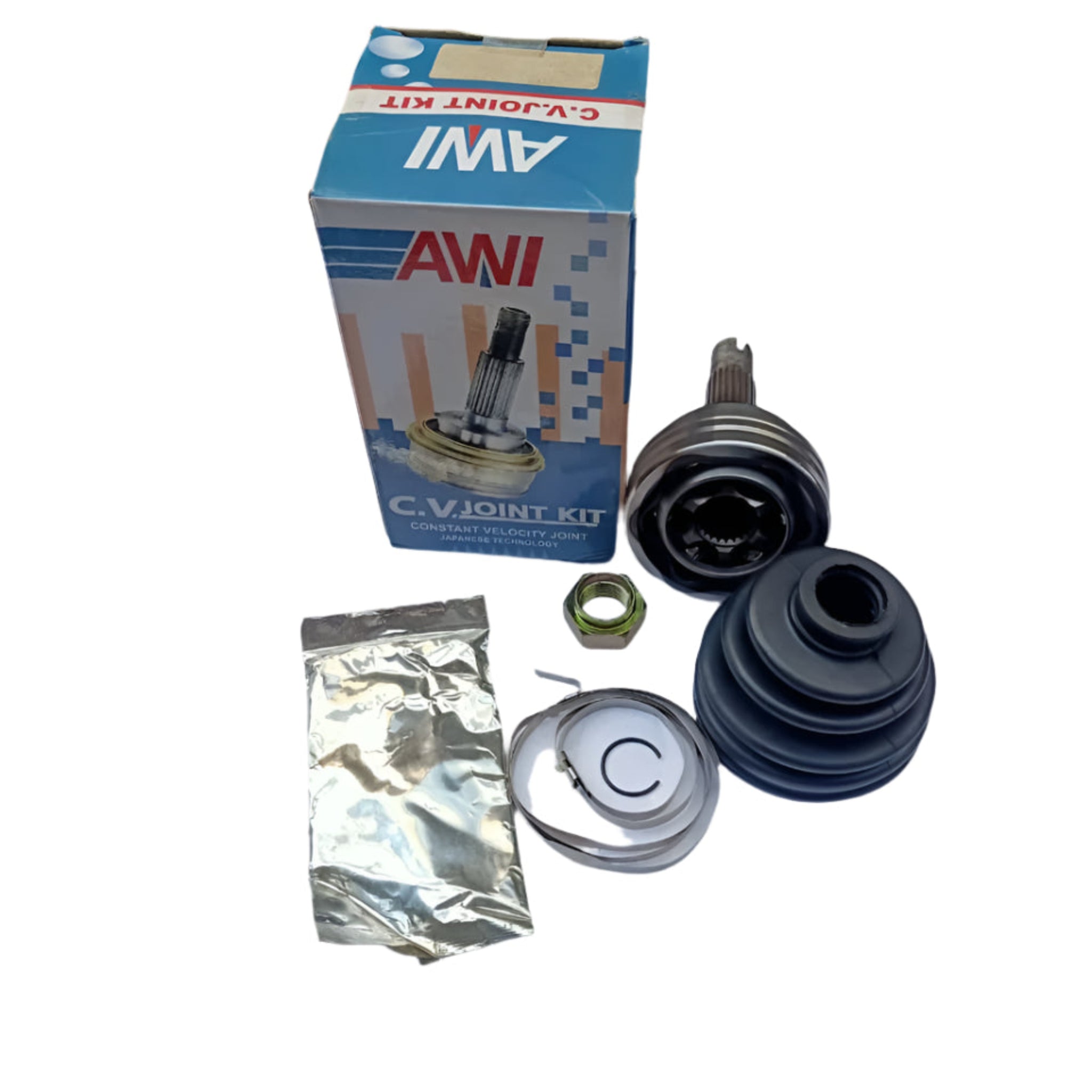 AWI CV Joint 43410-52070 TO35 23IN x 58D x 24OUT Fits TOYOTA PROBOX