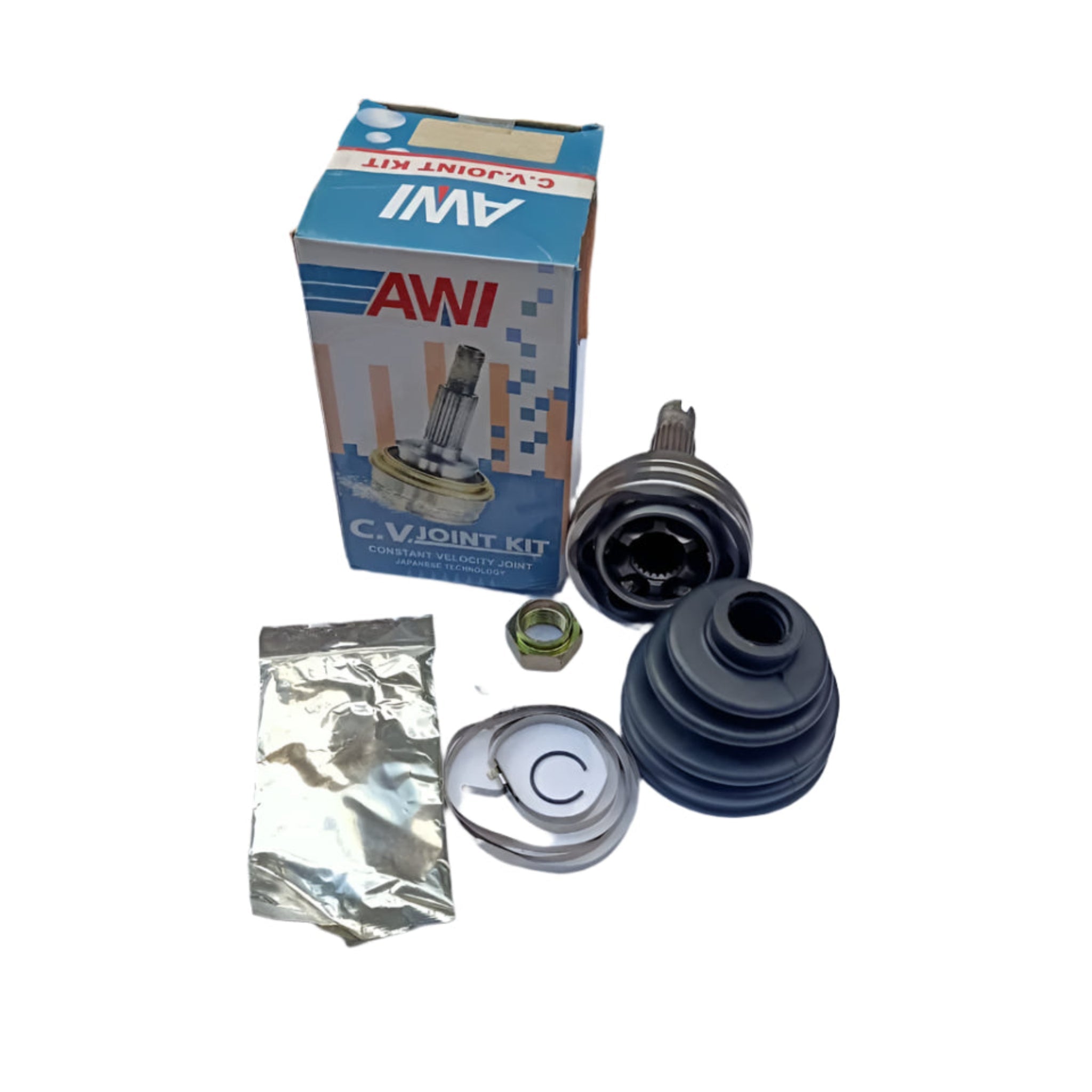 AWI CV Joint 43410-52070 TO35 23IN x 58D x 24OUT Fits TOYOTA PROBOX