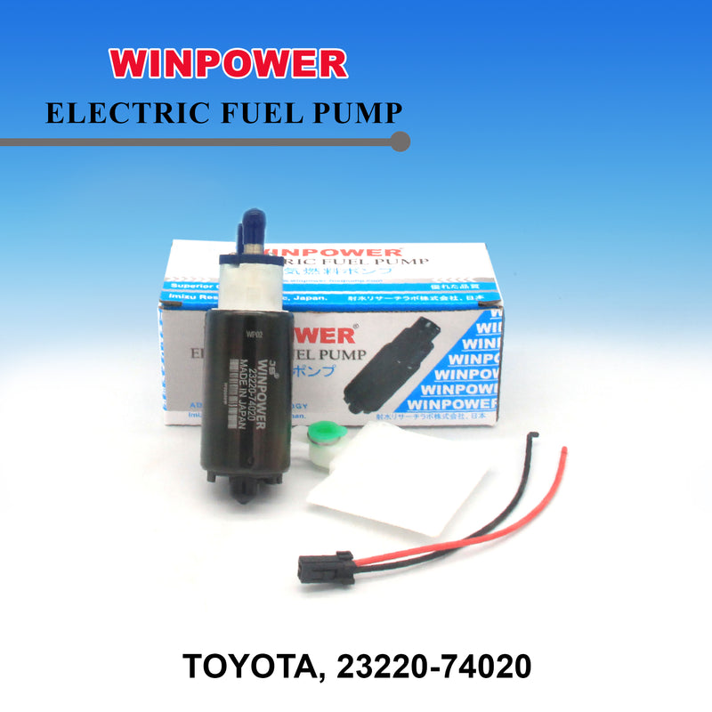 WINPOWER In-Tank Fuel Pump, 23220-74020, for Toyota