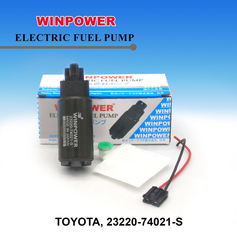 ปั๊มน้ำมันในถัง (เล็ก) WINPOWER พินเล็ก 23220-74021-S, WF-3801 (000877)