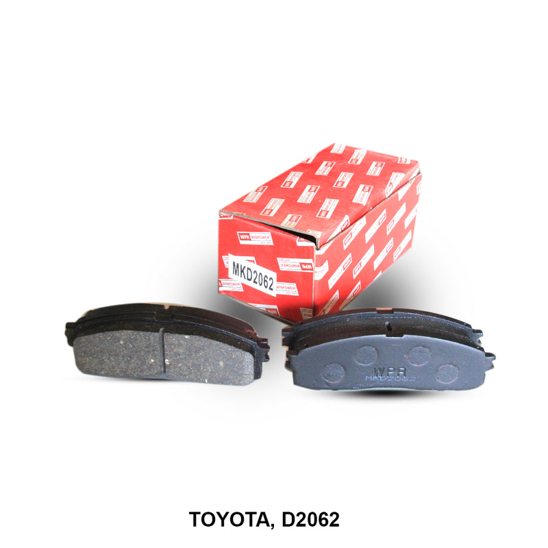 ผ้าเบรค WPR, 04492-30080, D2062 (001934)