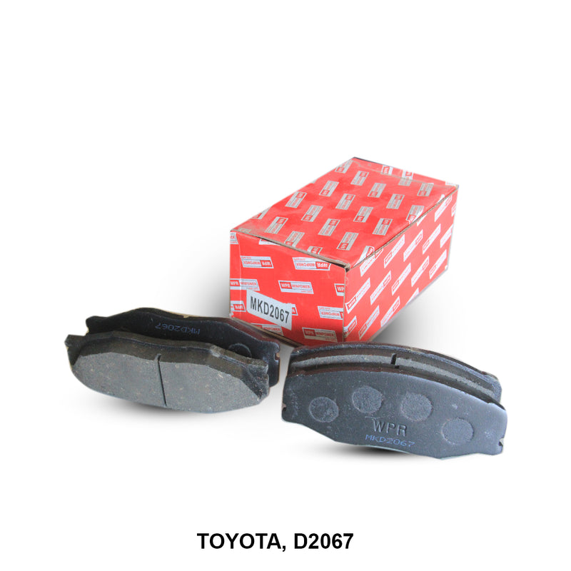 ผ้าเบรค WPR, 04491-30310, D2067 (001936)