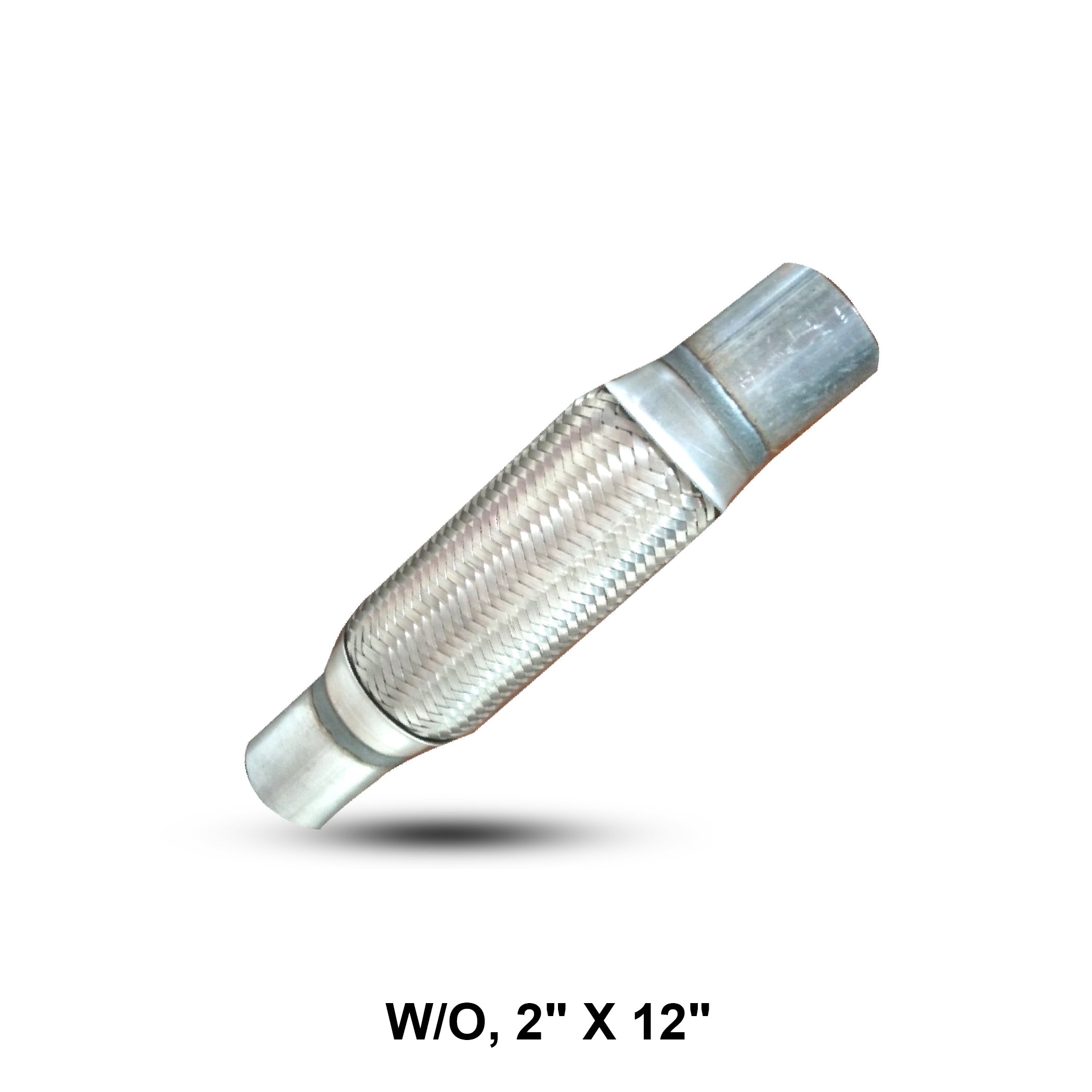 W/O Exhaust Pipe 2"x12" Inner Braid 3-Layer