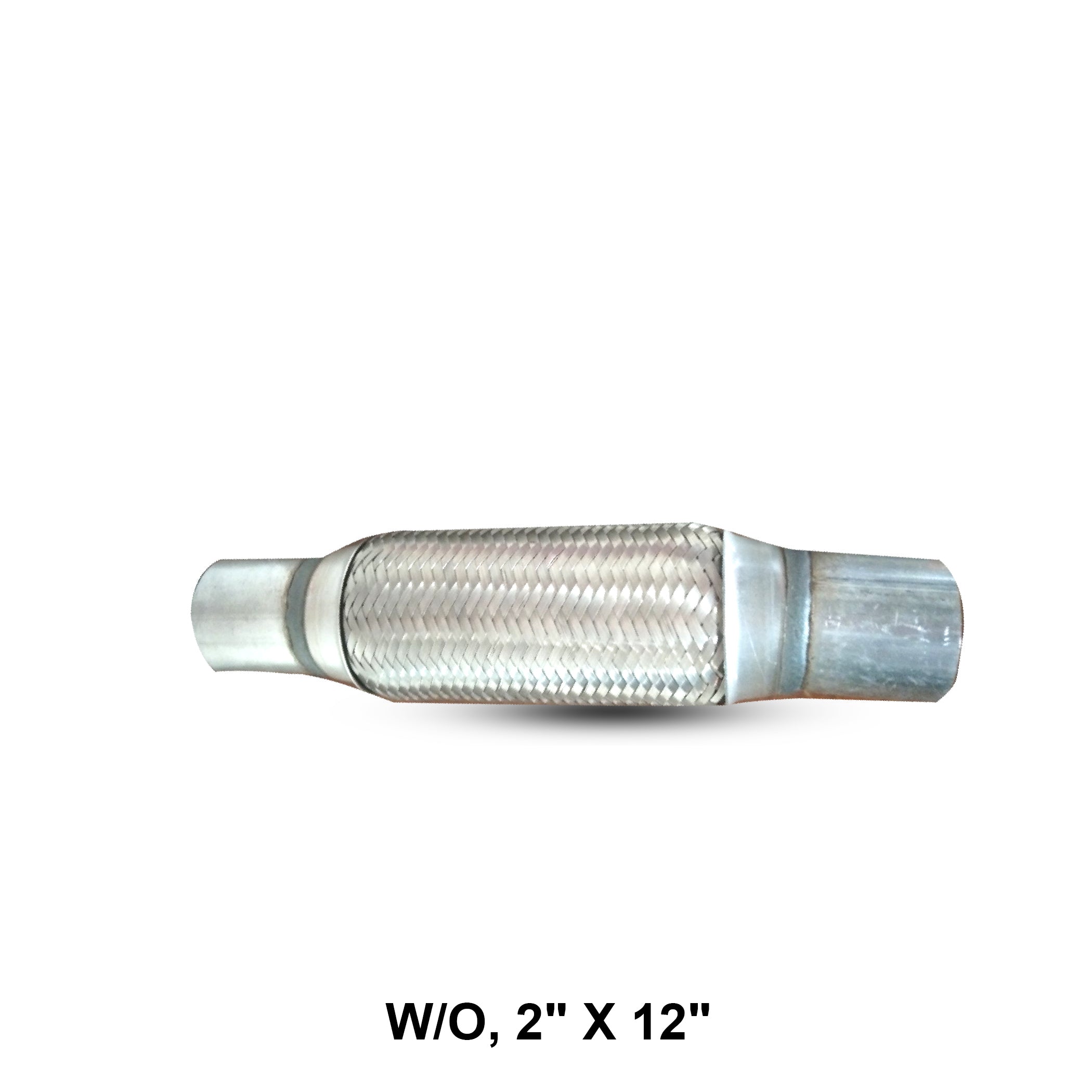 W/O Exhaust Pipe 2"x12" Inner Braid 3-Layer