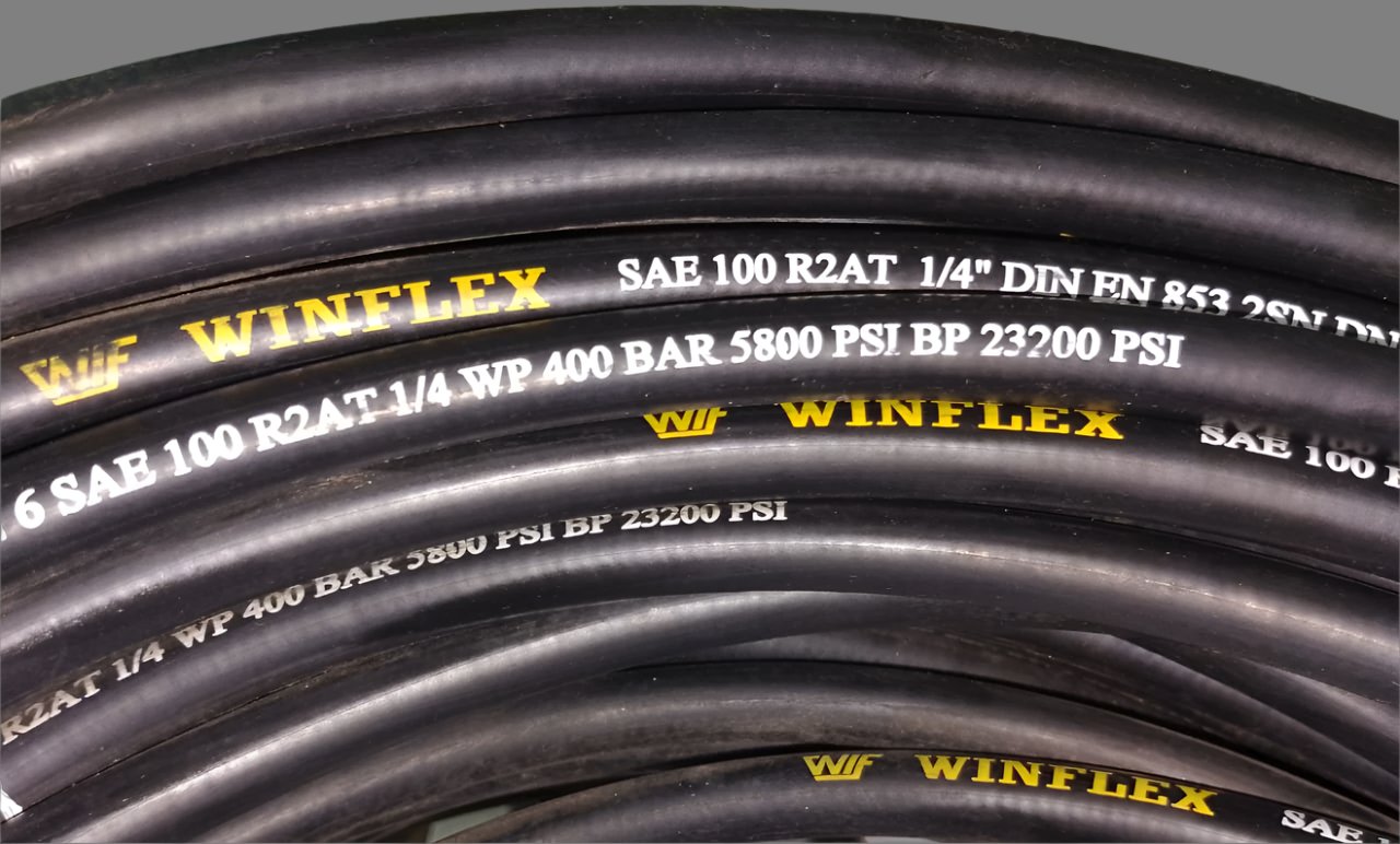 WINFLEX Hydraulic Hose 1/4 Inch R2