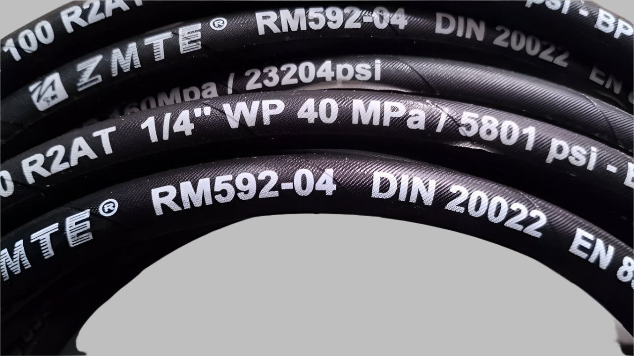 สายไฮดรอลิก ZMTE (BS2SN-06) 1/4'', R2 (012269)