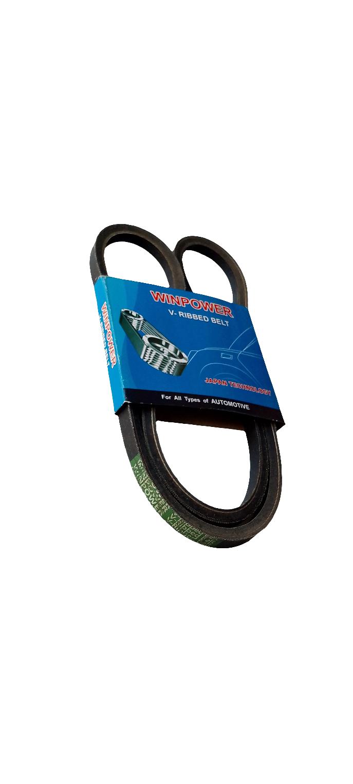 WINPOWER Raw Edge Multi-Ply V-Belt, AY16N-VH230, MPMF6480, for Toyota