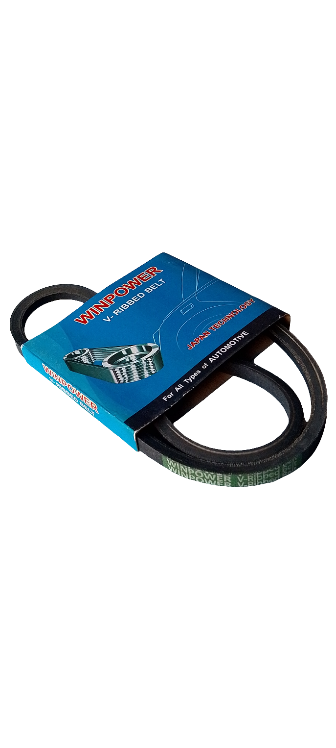WINPOWER Raw Edge Multi-Ply V-Belt, MH014054, MPMF1380, for Toyota