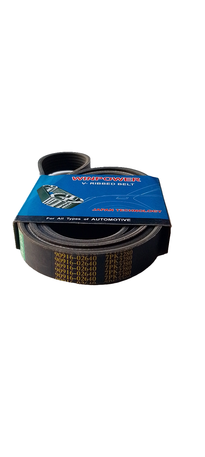 V-Ribbed Belt၊ WINPOWER၊ 90916-02640၊ 7PK2280 (002534)