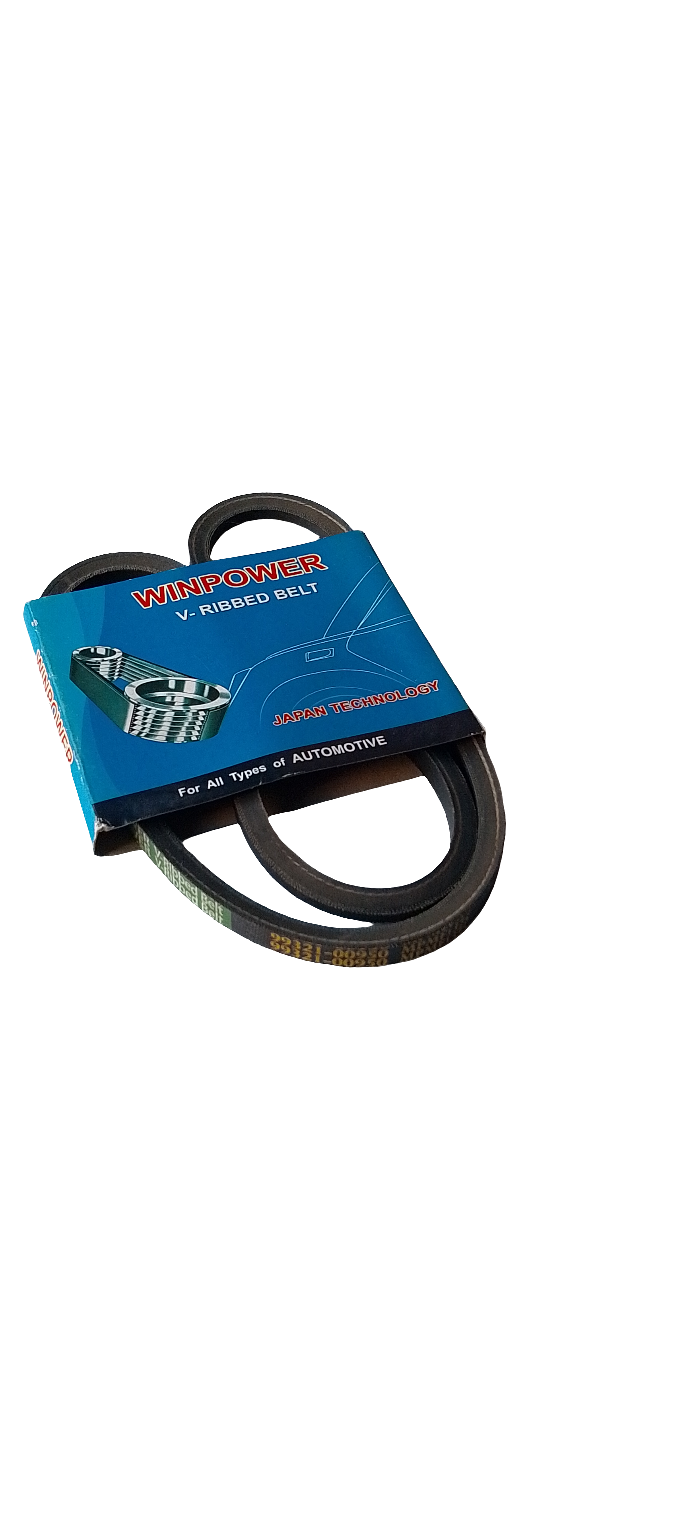 WINPOWER Raw Edge Multi-Ply V-Belt (MPMF), 99321-00950, MPMF1375, for Toyota