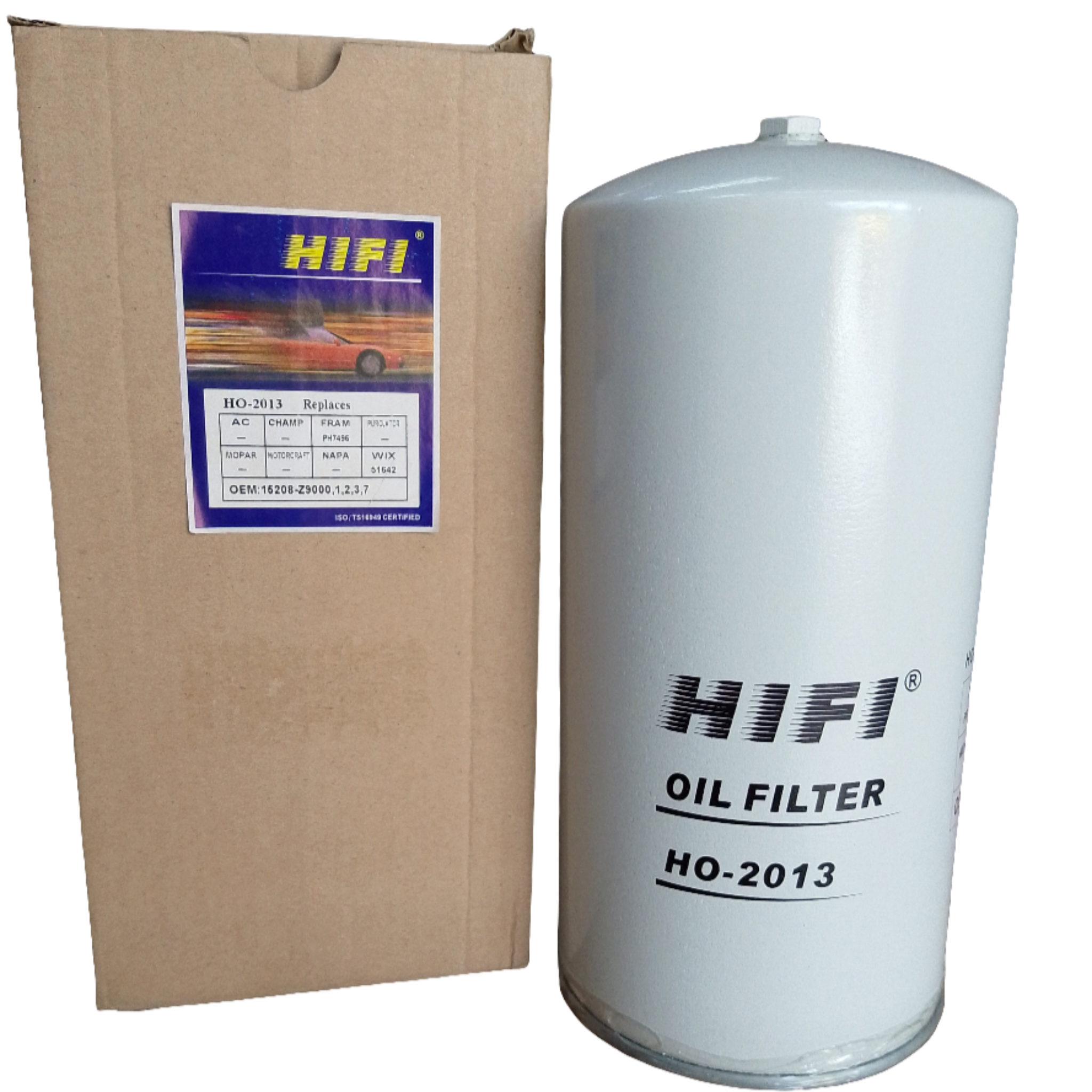 HIFI Oil Filter HO-2013 15208-Z9000 for NISSAN Diesel Engines