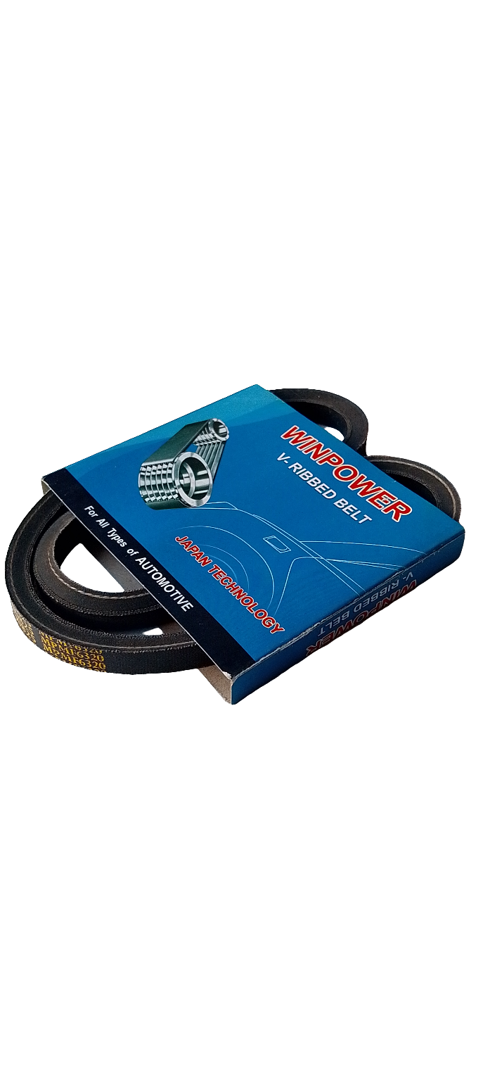 WINPOWER Raw Edge Multi-Ply V-Belt (MPMF), 99332-00825, MPMF6320, for Toyota