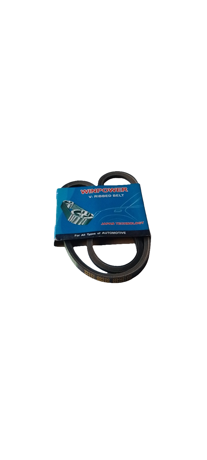 WINPOWER Raw Edge Multi-Ply V-Belt (MPMF), 99321-00950, MPMF1375, for Toyota