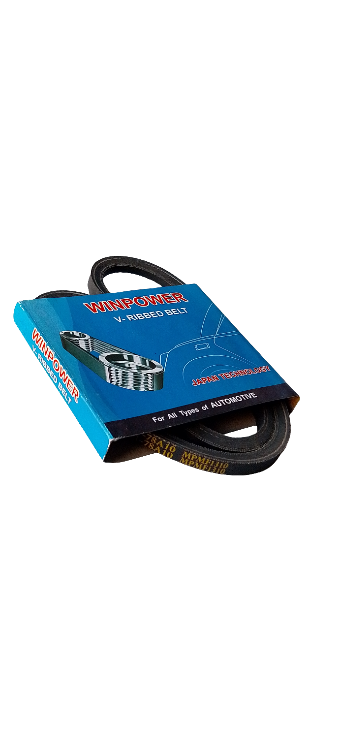 WINPOWER Raw Edge Multi-Ply V-Belt (MPMF), 95141-78A10, MPMF1310, for Toyota