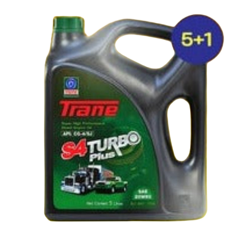 TRANE Engine Oil, 15W40, CH-4, S4 Turbo Plus, 5L+1L
