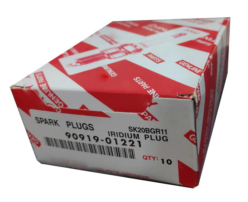 Toyota Genuine Spark Plug, 90919-01221, SK20BGR11