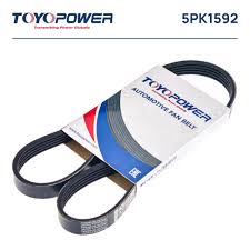 TOYOPOWER, V-Ribbed Belt, 1739970192,  5PK1592,  5PK1595,  SSANGYONG