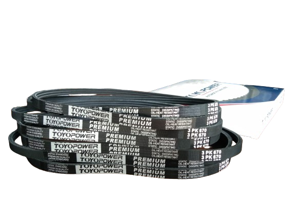 สายพานร่องตัววี TOYOPOWER, AY140-30670, 3PK670, DAIHATSU (128768)