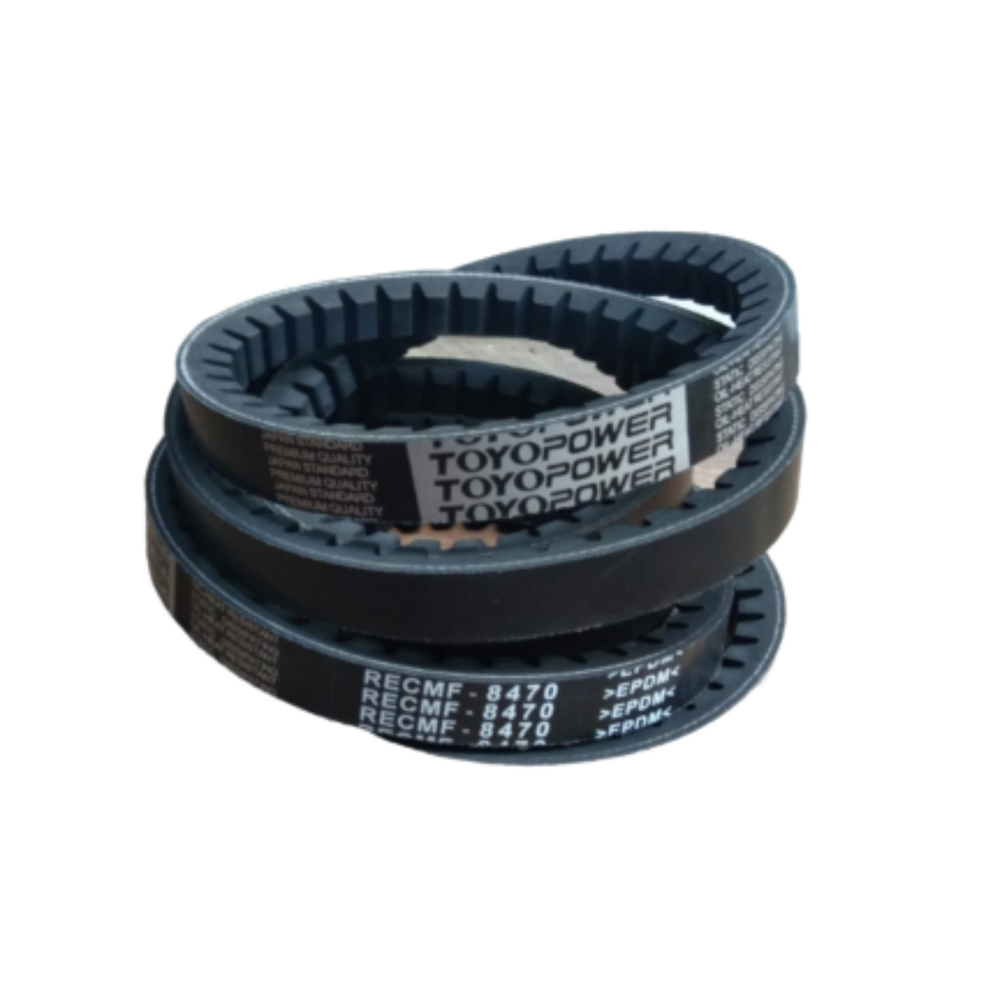 TOYOPOWER Raw Edge Cogged V-belt (RECMF) RECMF-8470 Fits TOYOTA DYNA