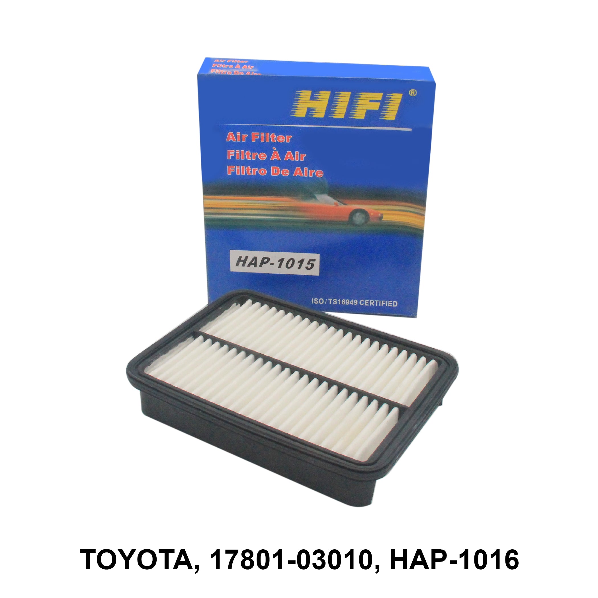 HIFI Air Filter 17801-03010 HAP-1016