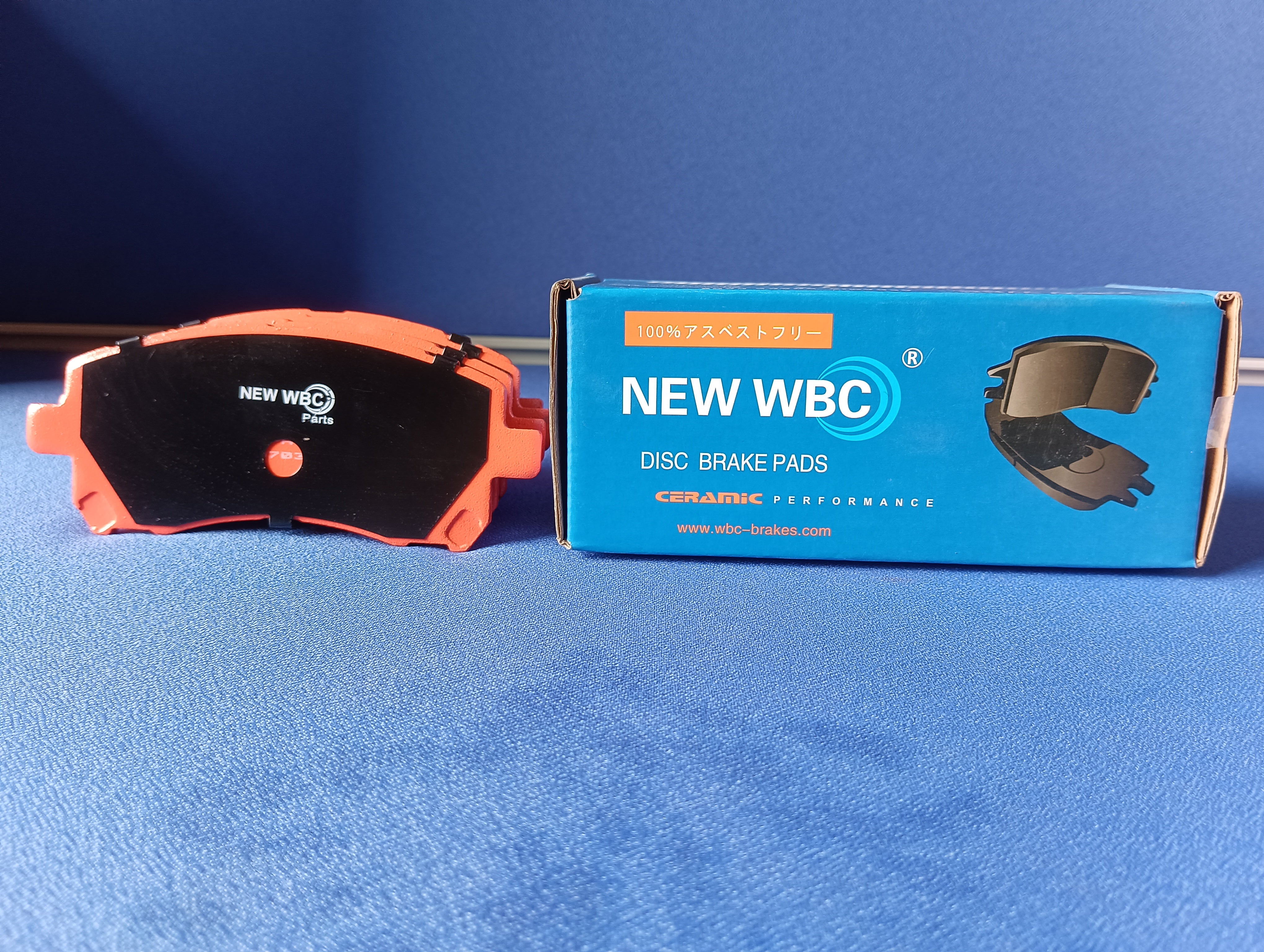 New WBC Brake Pad, Ceramic, D7036, Subaru Legacy