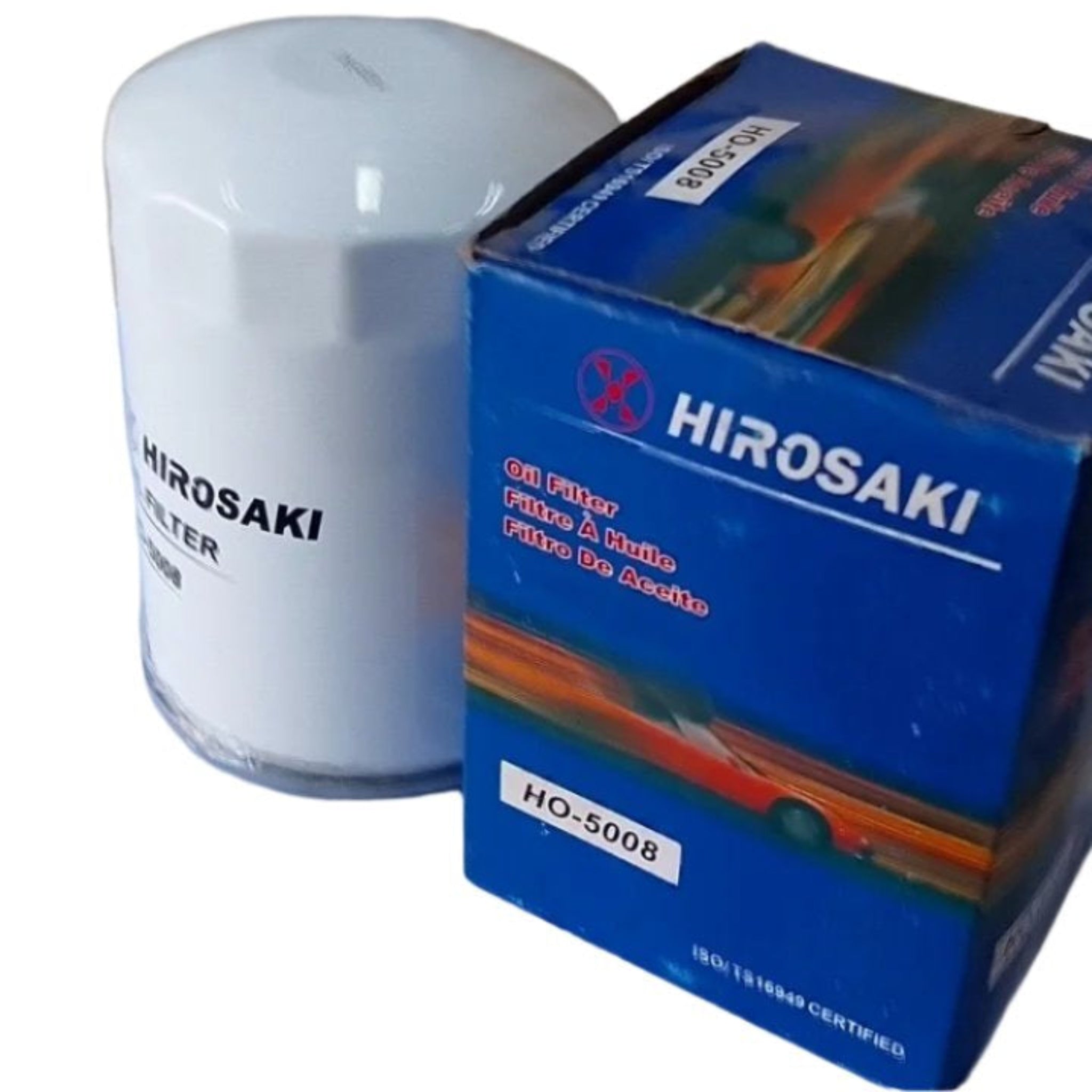 HIROSAKI Oil Filter HO-5008 for ISUZU and Compatible Models