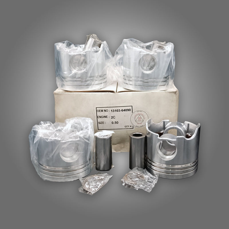 Piston W/Pin, FPI, 2C, STD (001763) - Win Store