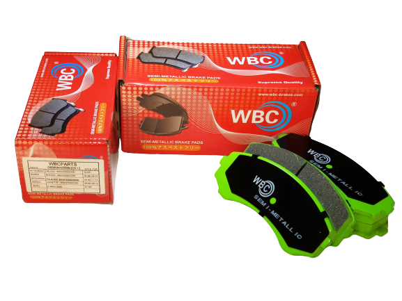 ผ้าเบรค WBC, MR510619, D6085 (000522)