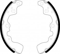 ผ้าเบรก NIBK, K9927, FN9927, KASHIYAMA (017634)