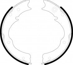 NIBK, Brake Shoes, NN2064, FN3340, AKEBONO