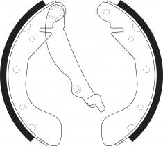 NIBK, Brake Shoes, BS1870, FN11174, BENDIX AUS