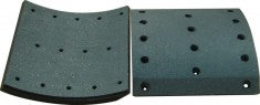 Brake Lining, NIBK, L 7522, BL1058, AKEBONO (018234)