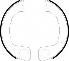 ยางเบรก NIBK, 1-46220-013-0, FN4466, ISUZU (017621)