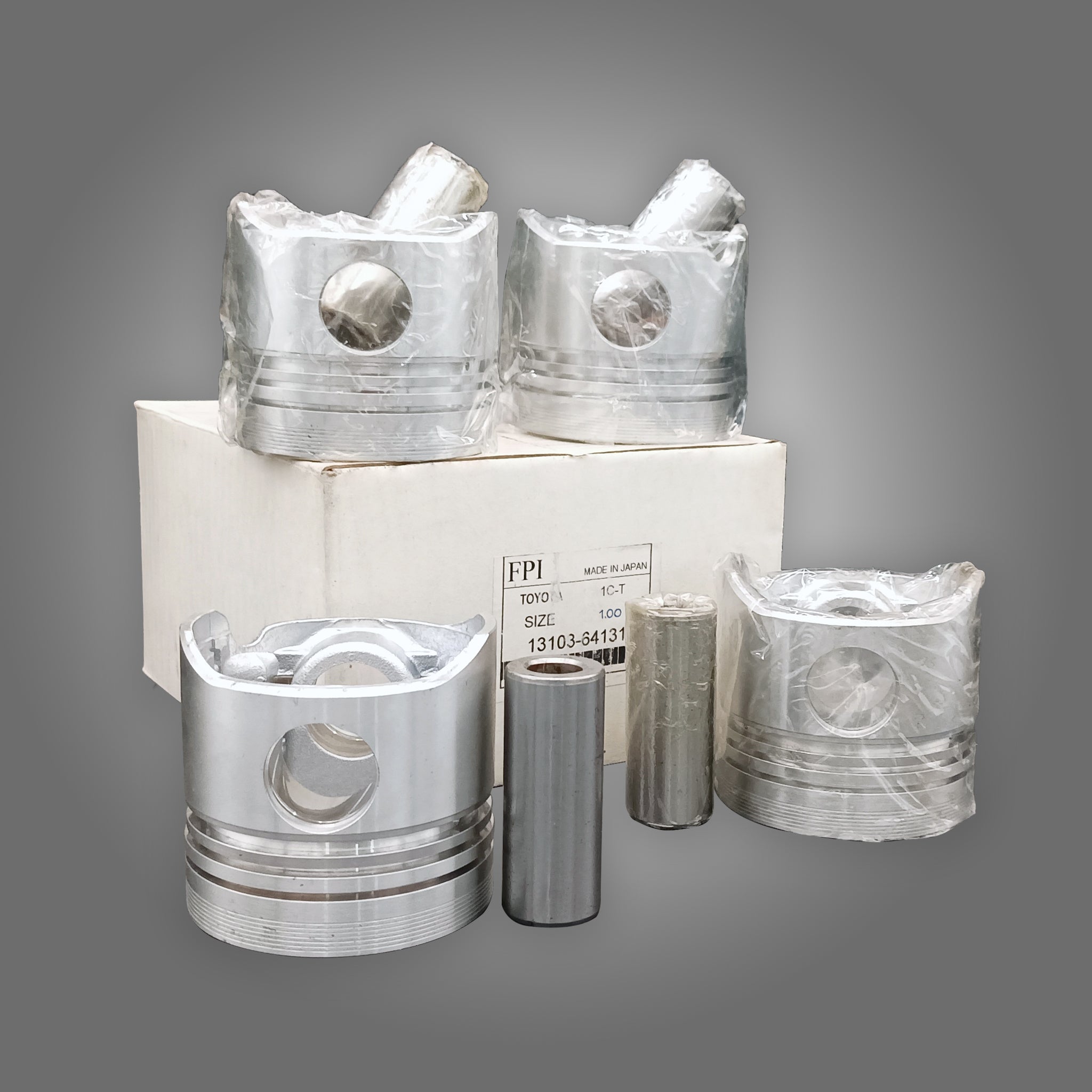 Piston W/Pin, FPI, 1C-2, 1.00, 13105-64131 (001727) - Win Store