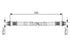 สายเบรค BOSCH 4806.E3, 1 987 432 007, CITROEN (020786)