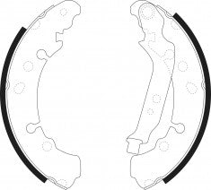 NIBK, Brake Shoes, 77364744, FN0622, FIAT