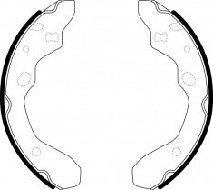 ผ้าเบรก NIBK, N3562, FN3385, AKEBONO (017941)