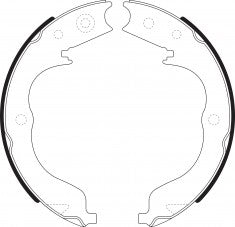 ผ้าเบรก, NIBK, 4241N6, FN0625, CITROEN (016941)