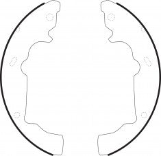 NIBK, Brake Shoes, S729-1500, FN0629, FMSI