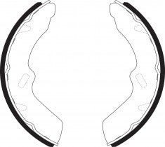 ยางเบรก, NIBK, 58305-45A53, FN11003, HYUNDAI (017440)