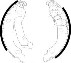 ဘရိတ်ဖိနပ်၊ NIBK၊ 362312B၊ FN0540၊ BENDIX EUR (017179)