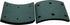 Brake Lining, NIBK, L7027, BL1059, AKEBONO (018227)