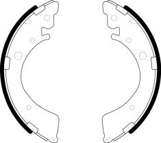 ผ้าเบรก, NIBK, NK-5520, FN5520, AKEBONO (017567)