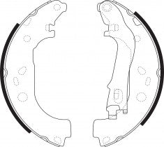 ยางเบรก, NIBK, 7 736 2756, FN41002, FIAT (017188)