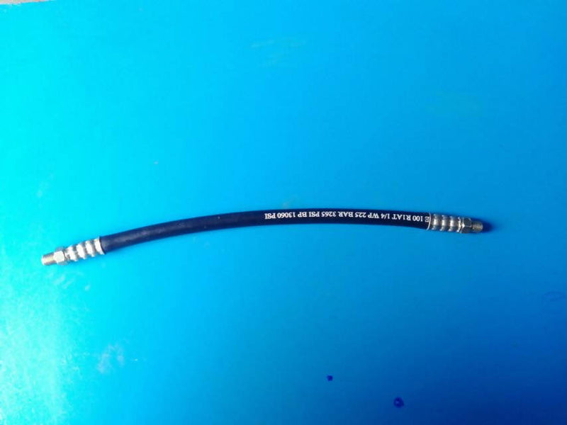 Grease Gun Hose Assembly: 1/4"xR1 Hose With (13011-10-04) x (13011-10-04) Winflex , 12" Long (004524) Assy