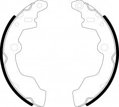 NIBK, Brake Shoes, NN-5521, FN9931, AKEBONO