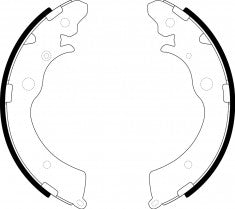ผ้าเบรก NIBK, NR-4516, FN5524, AKEBONO (017960)